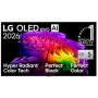 LG OLED83G61LW 83-tolline OLED evo 4K Smart TV (webOS 23, α9 AI Processor Gen6, Dolby Vision/Atmos, 120Hz, G6 Gallery Design)
