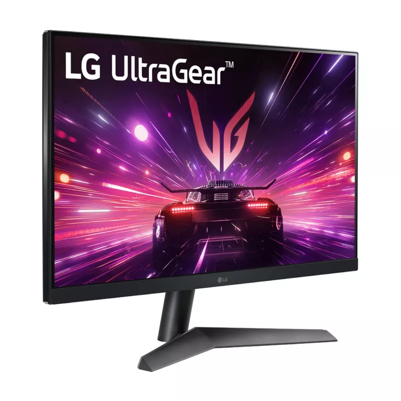 LG UltraGear 24GS60F-B 23,8 inch Full HD IPS mängumonitor 180Hz 1ms AMD FreeSync Premium, HDR10, reguleeritava kõrgusega alus, must
