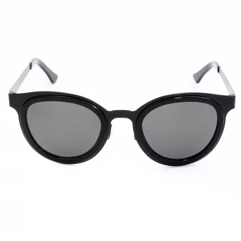 LGR FELI-BLACK01 Unisex Päikeseprillid - Must raam, tumehall lääts, 47/24/145 mm