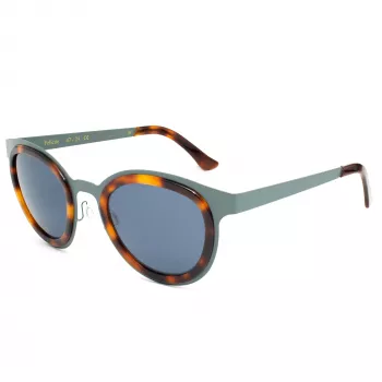 LGR FELICITEBLU39 Unisex Päikeseprillid - Sinine Raam, Hallid Läätsed, 47/24/145 mm