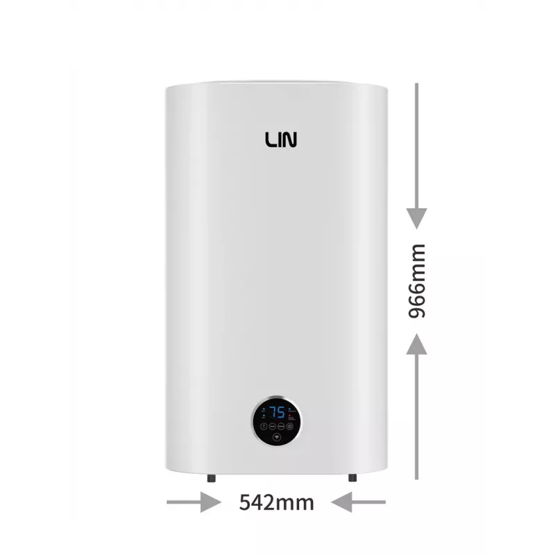 LI- LIFVD1SMWH 80L Universaalne valge elektriboiler Wi-Fi-ga
