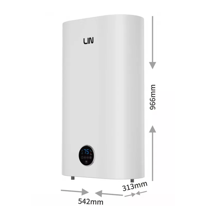 LI- LIFVD1SMWH 80L Universaalne valge elektriboiler Wi-Fi-ga