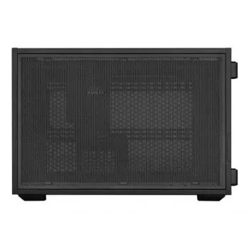 Lian Li DAN Cases B4 Wood Edition Mini Tower arvutikorpus, Micro-ATX, pähklipuust esipaneel, must