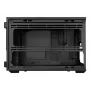 Lian Li DAN Cases B4 Wood Edition Mini Tower arvutikorpus, Micro-ATX, pähklipuust esipaneel, must