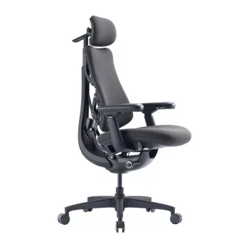 LiberNovo Omni GEN 48cm grafiitvärvi pikendusjuhe liigpingekaitsega, 6x Schuko, 2x USB-A, 3m kaabel
