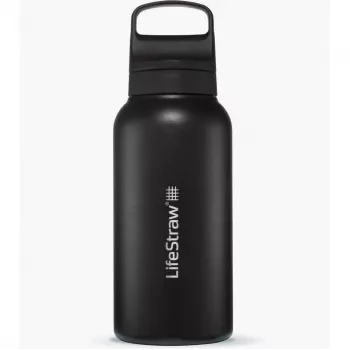 LifeStraw Go Series Stainless Steel 1L Nordic Noir veefilterpudel