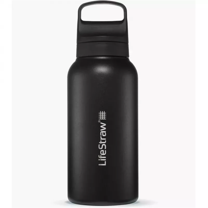 LifeStraw Go Series Stainless Steel 1L Nordic Noir veefilterpudel