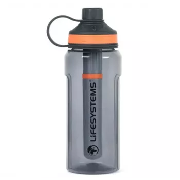 Lifesystems 44030 veepuhastuspudel 600ml vahetatava õõneskiudfiltriga – hall/sinine