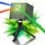 LIGHT4ME ACCU APP LASER laetav aku laserprojektor Bluetoothi rakenduse juhtimisega