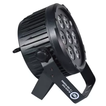 LIGHT4ME BLACK PAR 7x10W RGBWA LED võimas ja kerge