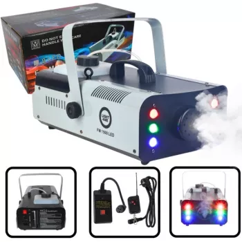LIGHT4ME FM 1500 LED udumasin suitsugeneraator 1500W RGB LED-idega