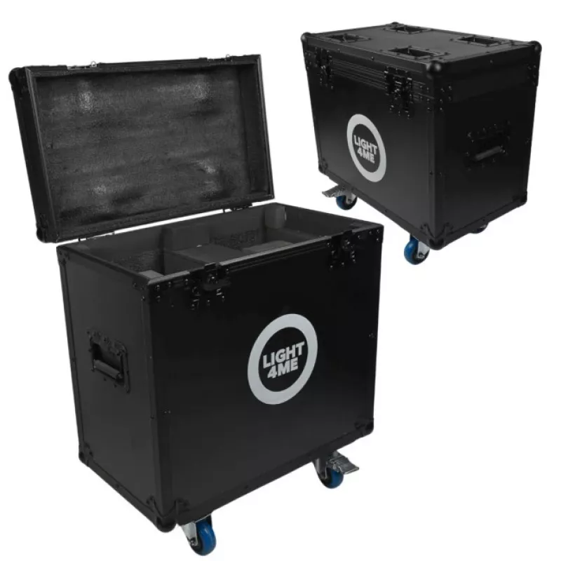 LIGHT4ME FOCUS 300W BEAM CASE 2IN1 Flight Case for 2 Moving Heads