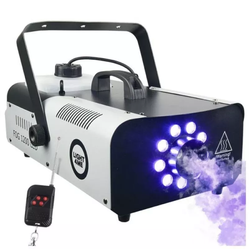 LIGHT4ME FOG 1200 LED udugeneraator kaugjuhtimispuldiga