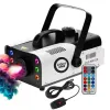 LIGHT4ME FOG 900 LED udumasin juhtmevaba pulti ja RGB LED-idega