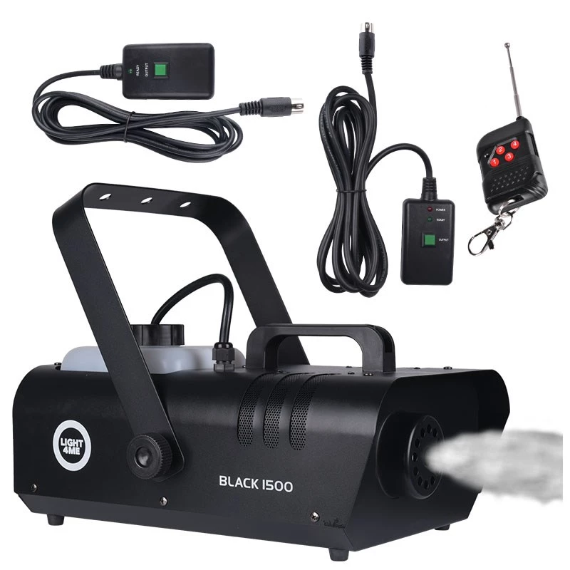 LIGHT4ME Fog Machine 1500W Black