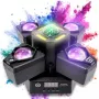 LIGHT4ME MADNESS QUATRO 4-in-1 liikuv peaga mitmeefektvalgusti