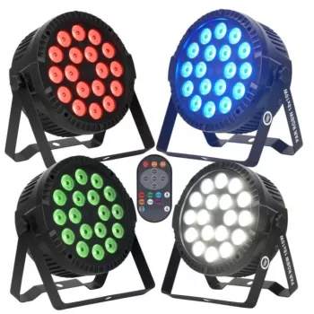 LIGHT4ME PAR RGBW 18x10W LED-lavavalgusti