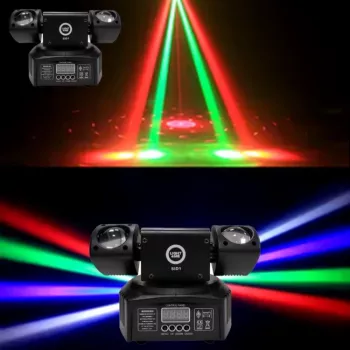 LIGHT4ME SID1 LED Multiefektvalgusti 4in1 RGBWA Effect