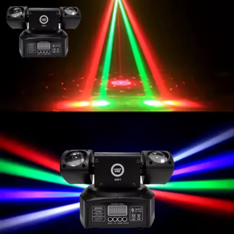 LIGHT4ME SID1 LED Multiefektvalgusti 4in1 RGBWA Effect