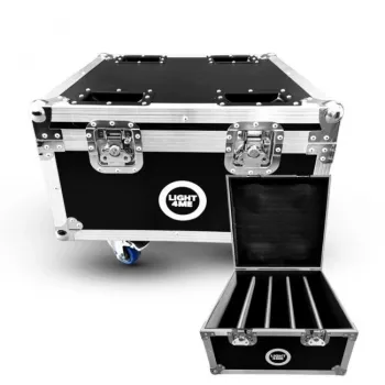 LIGHT4ME VENOM STROBE V2 CASE 4IN1 Flight Case 4 ühikule