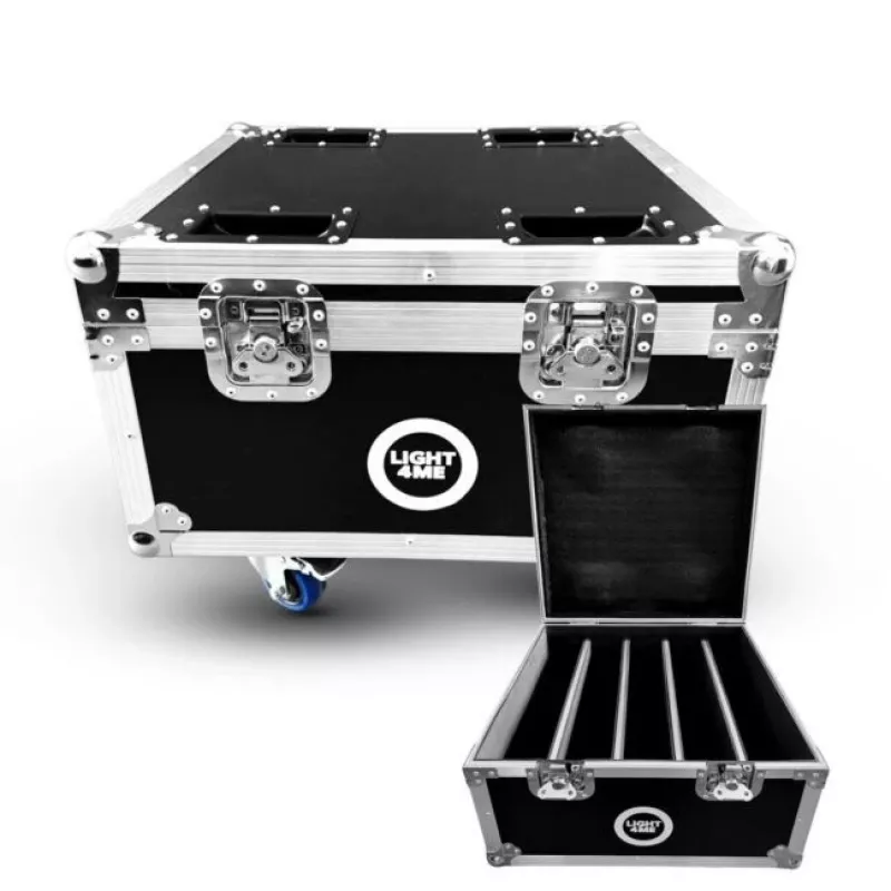 LIGHT4ME VENOM STROBE V2 CASE 4IN1 Flight Case 4 ühikule