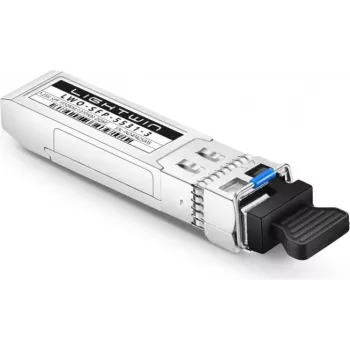 Lightwin 1.25 Gbit/s SFP BiDi transiiver, 1550nm TX / 1310nm RX, 3km, DDM, LC Simplex, Singlemode (LWO-SFP-5531-3)