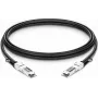 Lightwin 100G QSFP28 to QSFP28 otsene vasest ühenduskaabel, 0,5 m, HPE/Aruba ühilduv (LWO-DAC-QSFP28-0.5M-HPE)