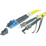 Lightwin 2m LC-ST Duplex OM3 Multimode Fiiberoptiline Patch-kaabel, LSZH, Must/Sinine (LDP-50 LC-ST 2.0 OM3)