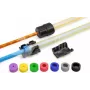 Lightwin DC 10MM SEAL 6.5-5MM poolitatud üksikkaabli kanalitihend 10mm FTTx kanalitele, 5,0-6,5mm kaabli läbimõõt, IP68, must