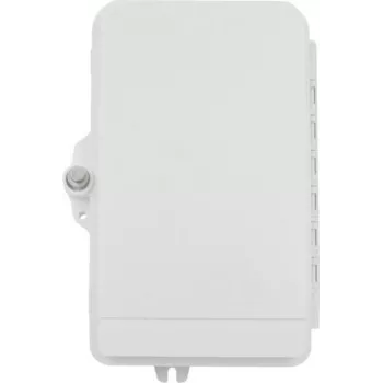 Lightwin HAK 8XSC/APC IP55 FTTx seinapistikupesa kuni 8 kiule, SC/APC simplex või LC duplex adapteritele, 8x SC/APC eelpaigaldatud, IP55 ilmastikukindel, seinale kinnitatav fiiberlõpetuskarp