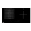LIN LI-B47221 7200 W induktsioonpliit - 4 tsooniga sisseehitatud keraamiline klaasplaat, puutetundlik juhtimine, Booster, taimer, must