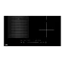 LIN LI-B47221 7200 W induktsioonpliit - 4 tsooniga sisseehitatud keraamiline klaasplaat, puutetundlik juhtimine, Booster, taimer, must