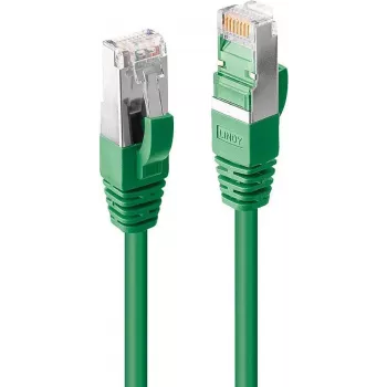 LINDY 2m CAT 6 S/FTP LSZH Gigabit Ethernet patch-kaabel, RJ-45 - RJ-45, roheline 45952