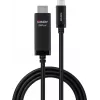 LINDY 2m USB Type C kuni HDMI 8K60 adapterkaabel