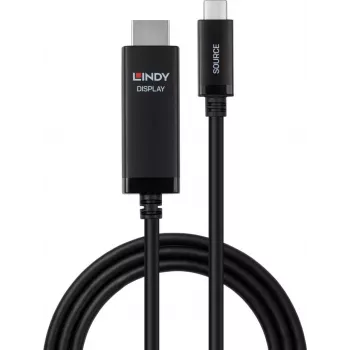 LINDY 2m USB Type C kuni HDMI 8K60 adapterkaabel