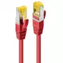 LINDY 30m Cat.7 SFTP PiMF halogenivaba RJ45 patch-kaabel, punane 47301