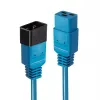 Lindy 3m sinine IEC C14–C13 pikenduskaabel