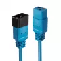 Lindy 3m sinine IEC C14–C13 pikenduskaabel