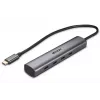 Lindy 4-porti USB 3.2 Gen 2 Type-C jaotur nelja USB Type-C seadme ühendamiseks arvuti USB Type-C pordi kaudu (43384)