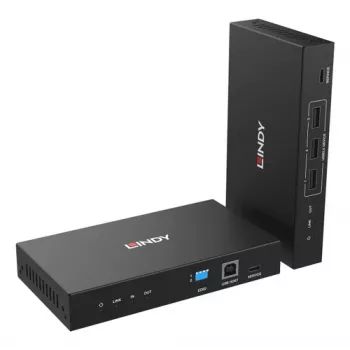 LINDY 5km Fiiberoptiline HDMI 4K60 KVM USB 2.0, RS-232 ja IR Pikendaja 39366