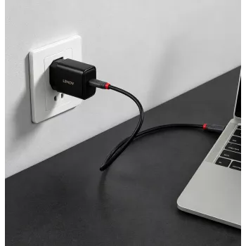 Lindy 65W USB Type C GaN laadija (73448)