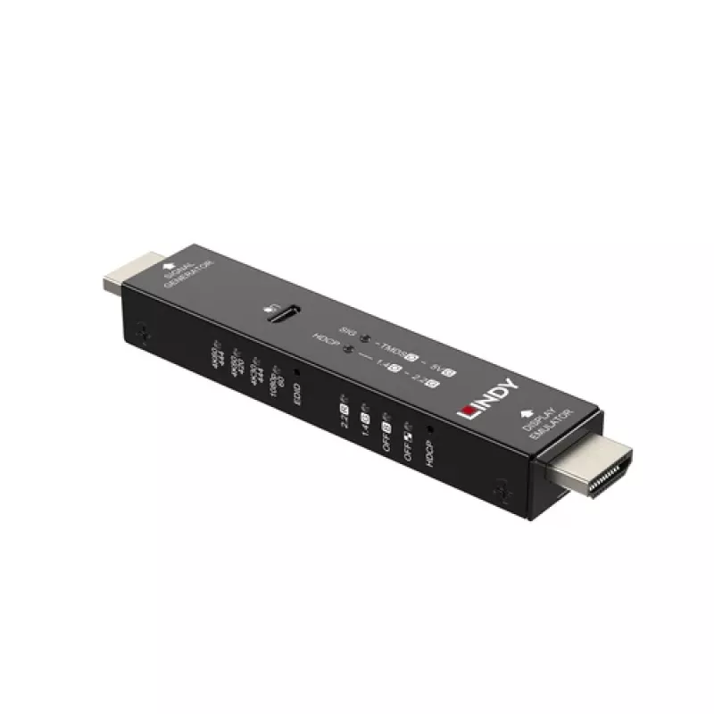 LINDY HDMI 4K60 signaaligeneraator ja ekraaniemulaator 32683