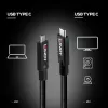 LINDY USB 3.0 kaabel Type A - Type B, 0.5m, antratsiit, kolmekordne varjestus