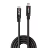 LINDY USB 3.0 kaabel Type A - Type B, 0.5m, antratsiit, kolmekordne varjestus