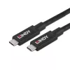 LINDY USB 3.0 kaabel Type A - Type B, 0.5m, antratsiit, kolmekordne varjestus