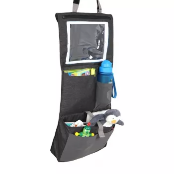 LittleLife Car Seat Organiser L16080 - Vastupidav polüester 8 tasku ja tahvelarvuti hoidikuga
