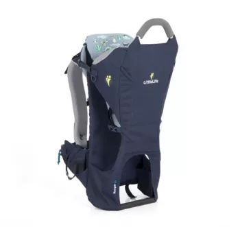 LittleLife Ranger S3 seljakott lapse kandmiseks – mereväesinine, 6-36 kuud, 20 kg kandevõime