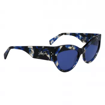 LIU JO Women LJ787S-19 Päikeseprillid Liblikas Kass-silm Must Hall Gradient 55/17/140 mm
