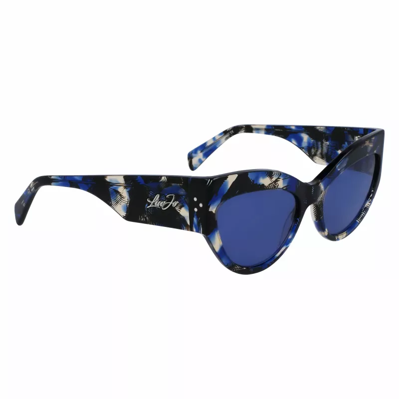 LIU JO Women LJ787S-19 Päikeseprillid Liblikas Kass-silm Must Hall Gradient 55/17/140 mm
