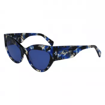LIU JO Women LJ787S-19 Päikeseprillid Liblikas Kass-silm Must Hall Gradient 55/17/140 mm